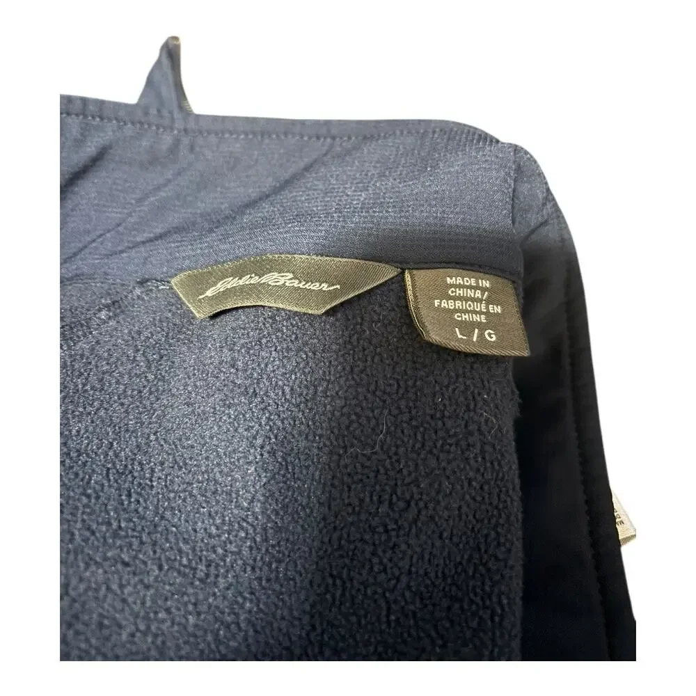 Eddie Bauer Diversified Energy Navy Blue Vest Size L